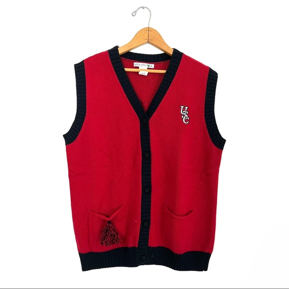 Vtg Usc Gamecocks Sweater Vest 